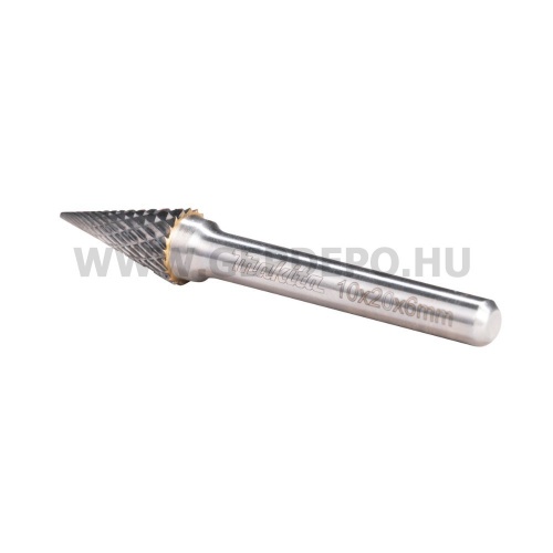 Makita keményfém kúpos hegyes turbómaró gyémánt fogazás - 10 x 20 x 6 mm