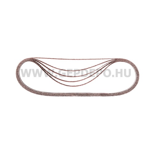 Makita keskeny csiszolószalag - 13 x 533 mm - K80 - 5 db