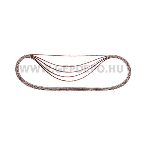 Makita keskeny csiszolószalag - 13 x 533 mm - K150 - 5 db