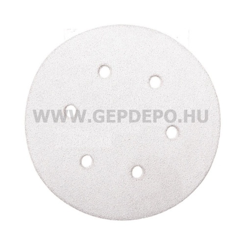 Makita 6 lyukú excenter csiszolópapír "D" papíron - 150 mm - K80 - 10 db