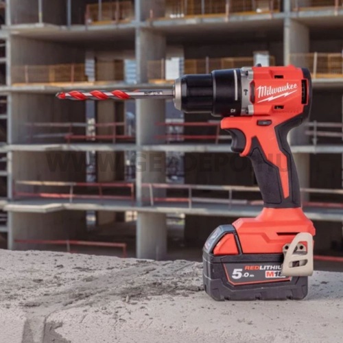 Milwaukee M18 BLPDRC-422C akkus ütvefúró-csavarozó - kétféle akkuval, töltővel, kofferben