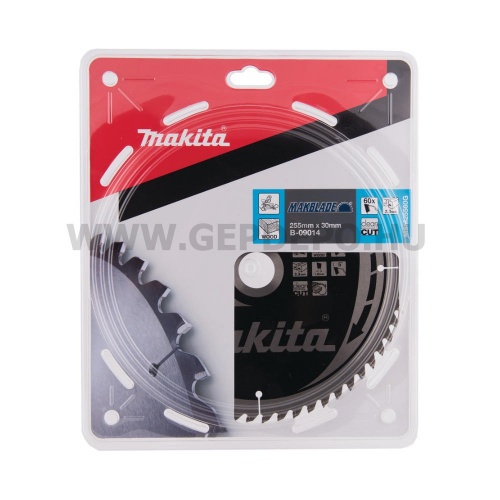 Makita MakBlade körfűrészlap 255mm f:30 Z60