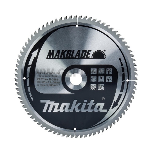 Makita MakBlade körfűrészlap 305mm f:30 Z80
