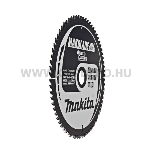 Makita Makblade Plus körfűrészlap 255mm f:30 Z72