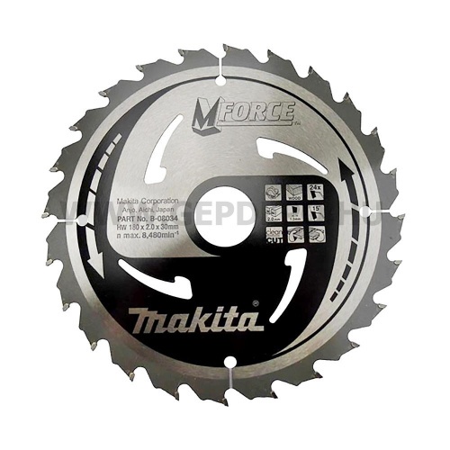 Makita Mforce körfűrészlap 180mm f:30 Z24