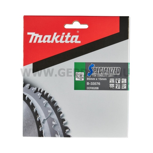Makita Specialized körfűrészlap 85mm f:15 Z20