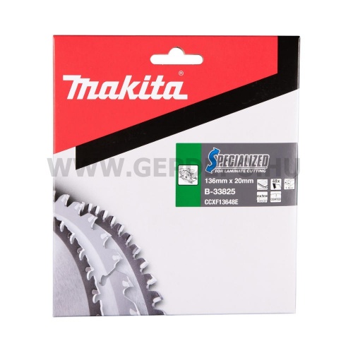 Makita Specialized körfűrészlap 136mm f:20 Z48