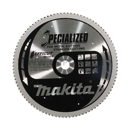 Makita EFFICUT körfűrészlap fém vágáshoz 305mm f:25,4 Z96