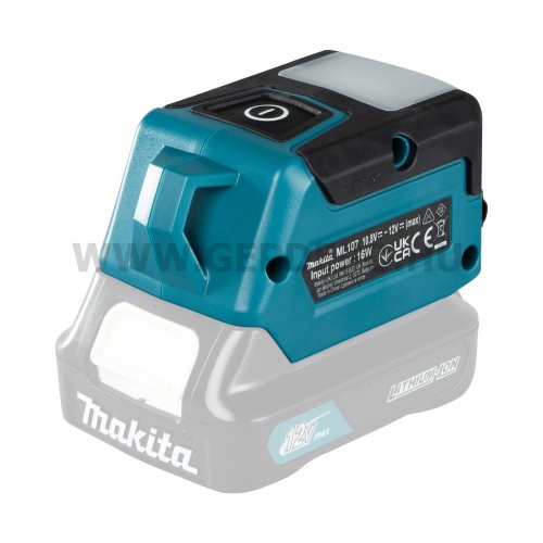 Makita akkus LED lámpa CXT 12V USB kimenettel