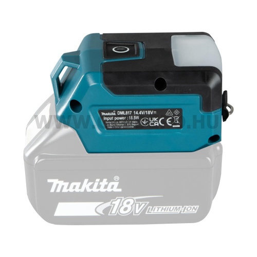 Makita akkus LED lámpa LXT 18V USB kimenettel