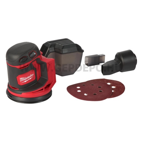 Milwaukee BOS125-0 M18 akkus excenter csiszoló géptest