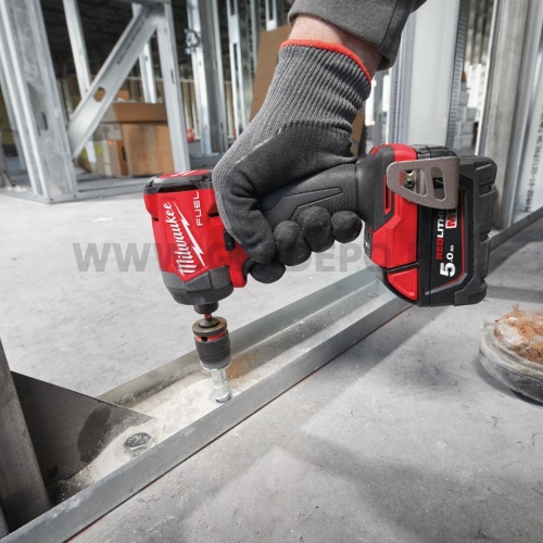 Milwaukee M18 FUEL FID3-0X 1/4" HEX akkus ütvecsavarozó géptest kofferben
