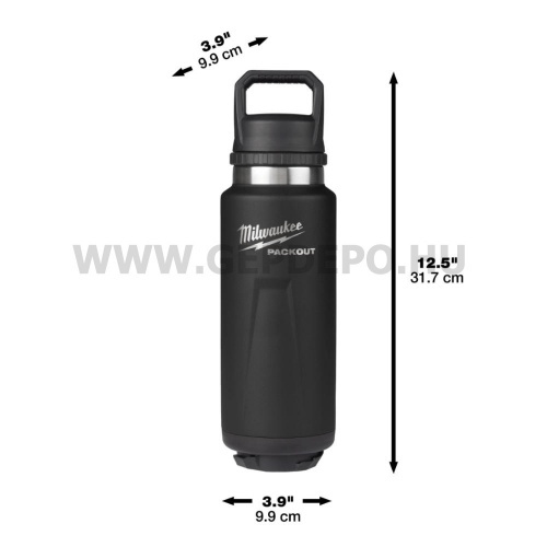 Milwaukee PACKOUT kulacs - 1065 ml, fekete