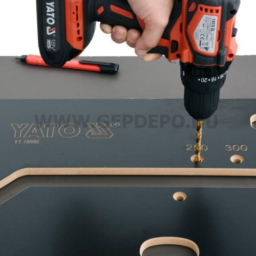 Yato konyhai munkalap marósablon - 1000 x 390 x 53 mm