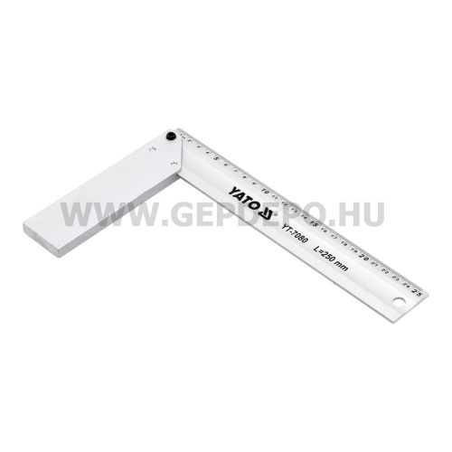 Yato alumínium asztalos derékszög - 250 mm