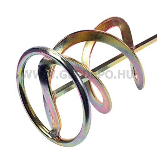 Yato keverőszár (habarcs) SDS-Plus befogás, dupla spirál - 120x600 mm (15-25 kg)