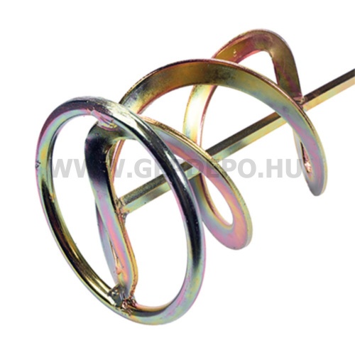Yato keverőszár (habarcs) M14 befogás, dupla spirál - 120x600 mm (15-25 kg)