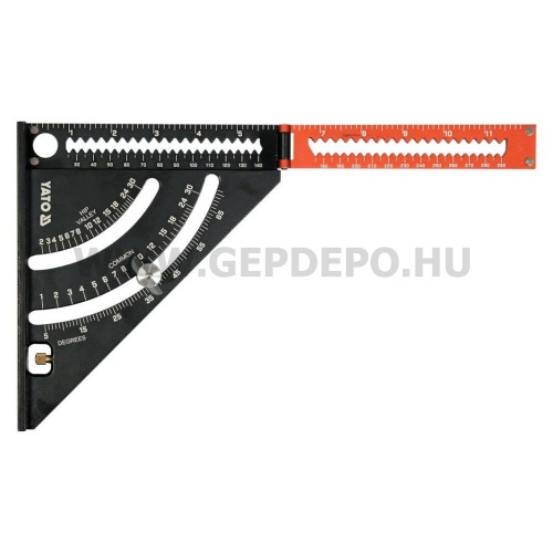 Yato alumínium talpas derékszögű vonalzó - 290x185 mm