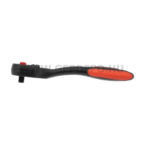 Yato racsnis hajtókar hajlított szárral 1/4" 72T 144 mm