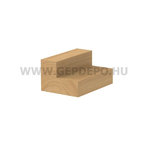 CMT keményfém kétélű horonymaró, hosszú - D: 12 mm, L: 108 mm, S: 12 mm