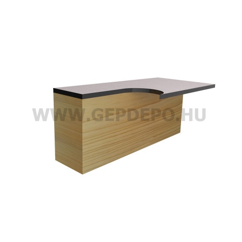 CMT cserélhető pengés másoló maró csapággyal D: 19 mm, L: 85 mm, S: 8 mm