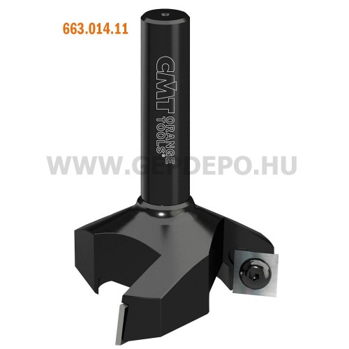 CMT cserélhető pengés felsőmaró Z3 D: 60 mm, L: 80 mm, S: 12 mm