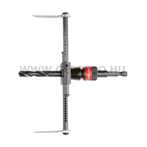 Milwaukee állítható körfűrész készlet + körfűrész befogó adapter + körfűrész 68 mm