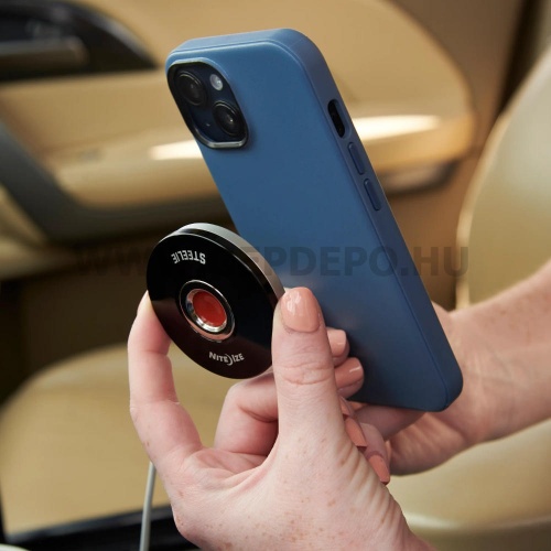 Nite Ize Steelie Orbiter Plus pohártartóra rögzíthető autós telefontartó készlet