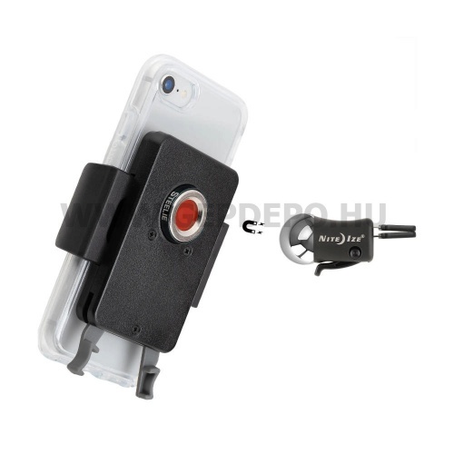 Nite Ize Steelie Squeeze Vent Kit szellőzőrácsra rögzíthető autós telefontartó készlet