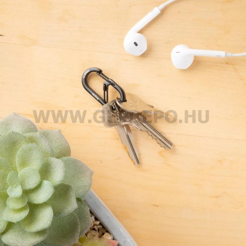 Nite Ize G-Series dupla kamrás karabiner #1, fekete - 2 db