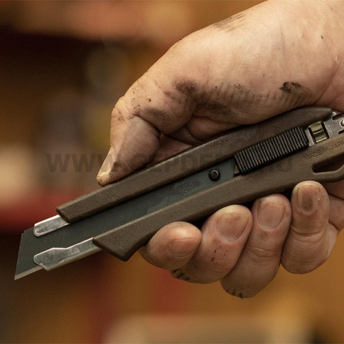 Olfa Woody Cutter környezetbarát kés automata zárral 18 mm