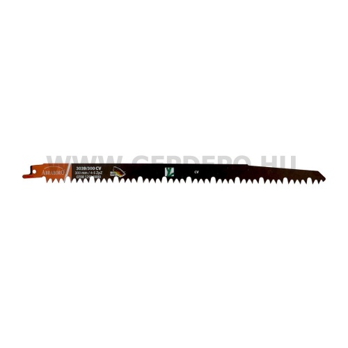 Abraboro 1/2" CrV orrfűrészlap ZÖLD FA, TPI:6, 300 mm - 5 db