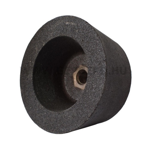 Abraboro fazékkő SIC szemcsével M14, 110x90 mm, P16
