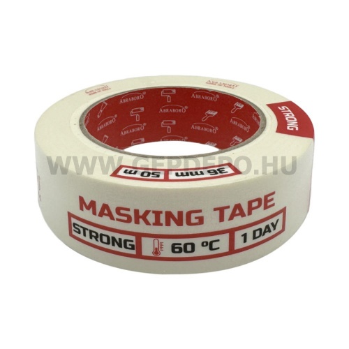 Abraboro krepp festőszalag 18 mm x 50 m