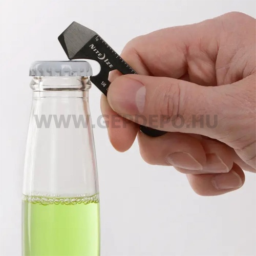 Nite Ize DoohicKey kulcsméretű miniszerszám, fekete