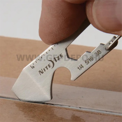 Nite Ize DoohicKey kulcsméretű miniszerszám, fekete