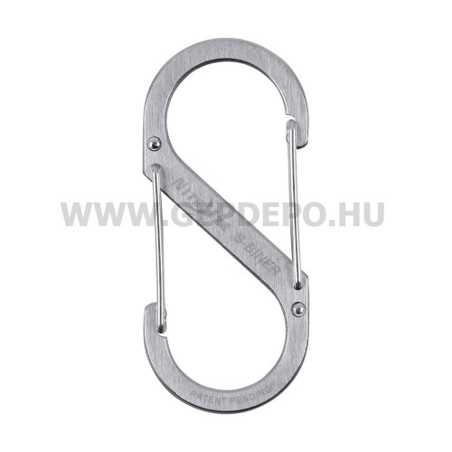 Nite Ize S-Biner acél dupla karabiner, #4, acél