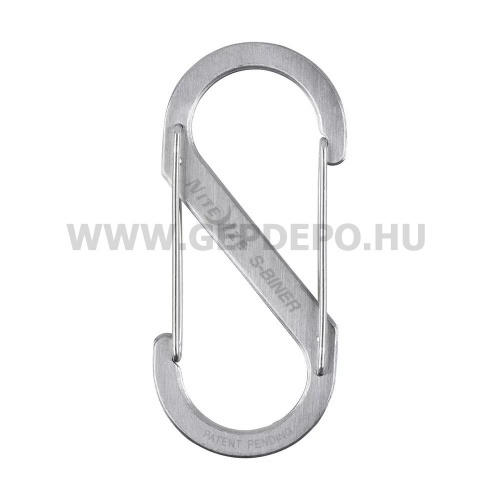 Nite Ize S-Biner acél dupla karabiner, #5, acél
