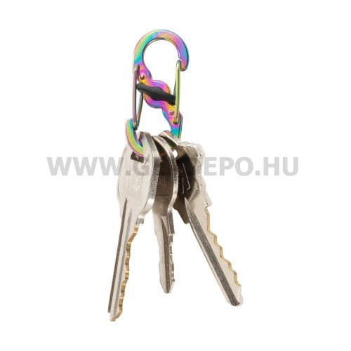 Nite Ize S-Biner MicroLock acél karabiner csomag - 5 db, szivárvány