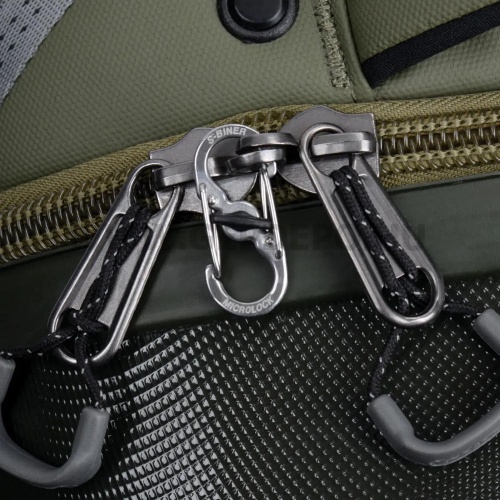 Nite Ize S-Biner MicroLock acél karabiner csomag - 2 db, acél