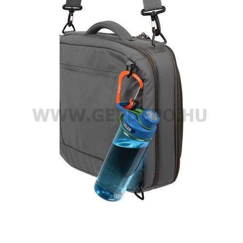 Nite Ize SlideLock reteszelhető alumínium karabiner #4, narancssárga