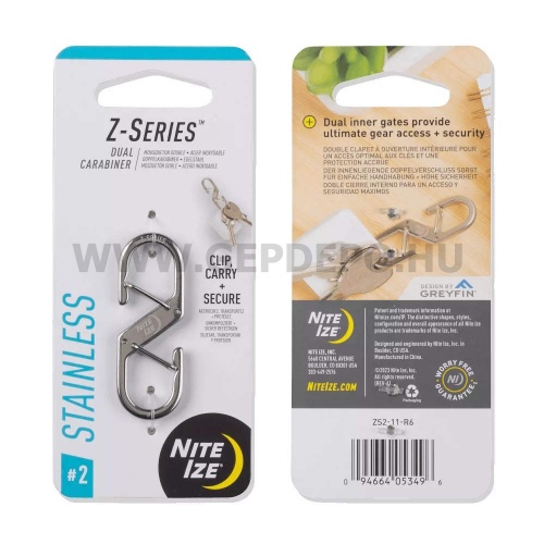 Nite Ize Z-Series acél dupla karabiner #2