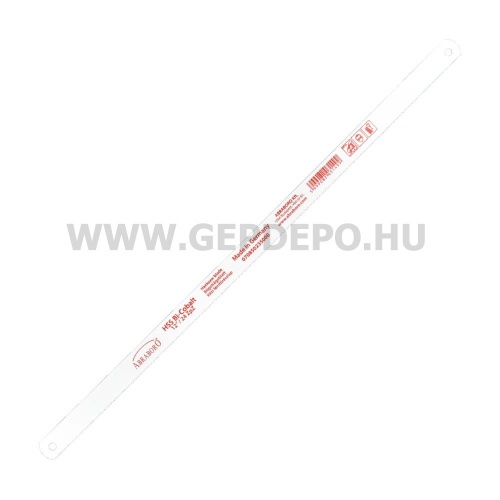 Abraboro HSS bi-metall kézi fémfűrészlap 300 mm TPI:24 - 5 db