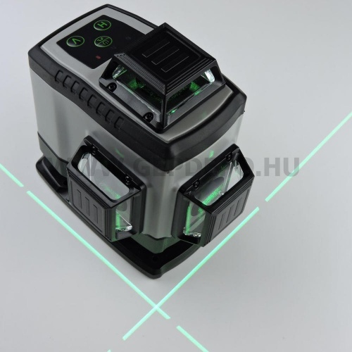 Green Liner 4D keresztlézer készlet 3,5 m műszertartó oszloppal