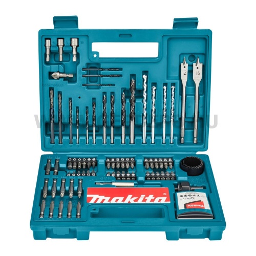 Makita 100 részes fúró-csavarbehajtó készlet