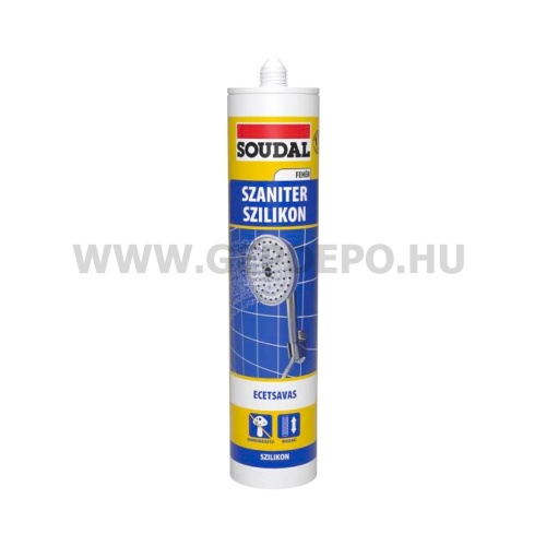Soudal szaniter szilikon fehér 280 ml