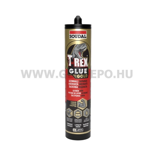 Soudal T-REX Gold extrém erős SMX szerelőragasztó 290 ml