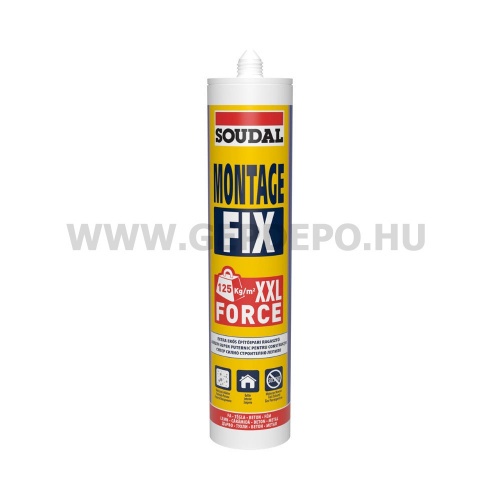 Soudal Montage Fix szerelőragasztó 280 ml