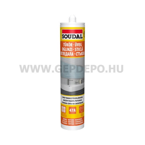 Soudal 47A tükörragasztó 300 ml