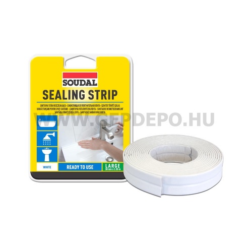 Soudal öntapadó szaniter tömítő szalag 38 mm x 3,35 m